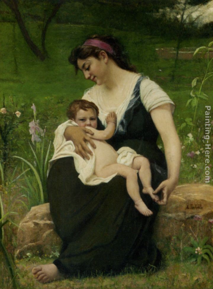 Francois Alfred Delobbe La Maternite